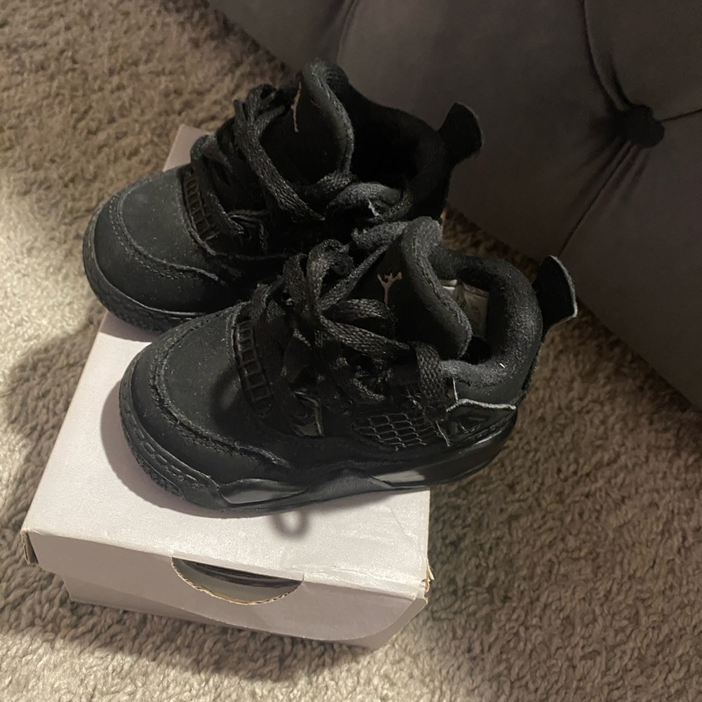 Jordan Black Kids Shoes